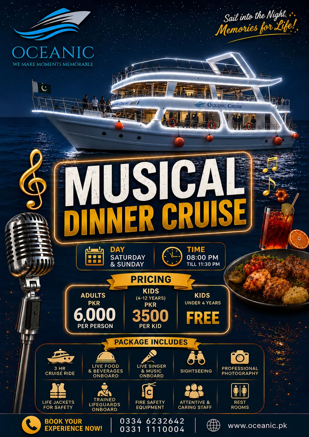 Musical Dinner Night Cruise