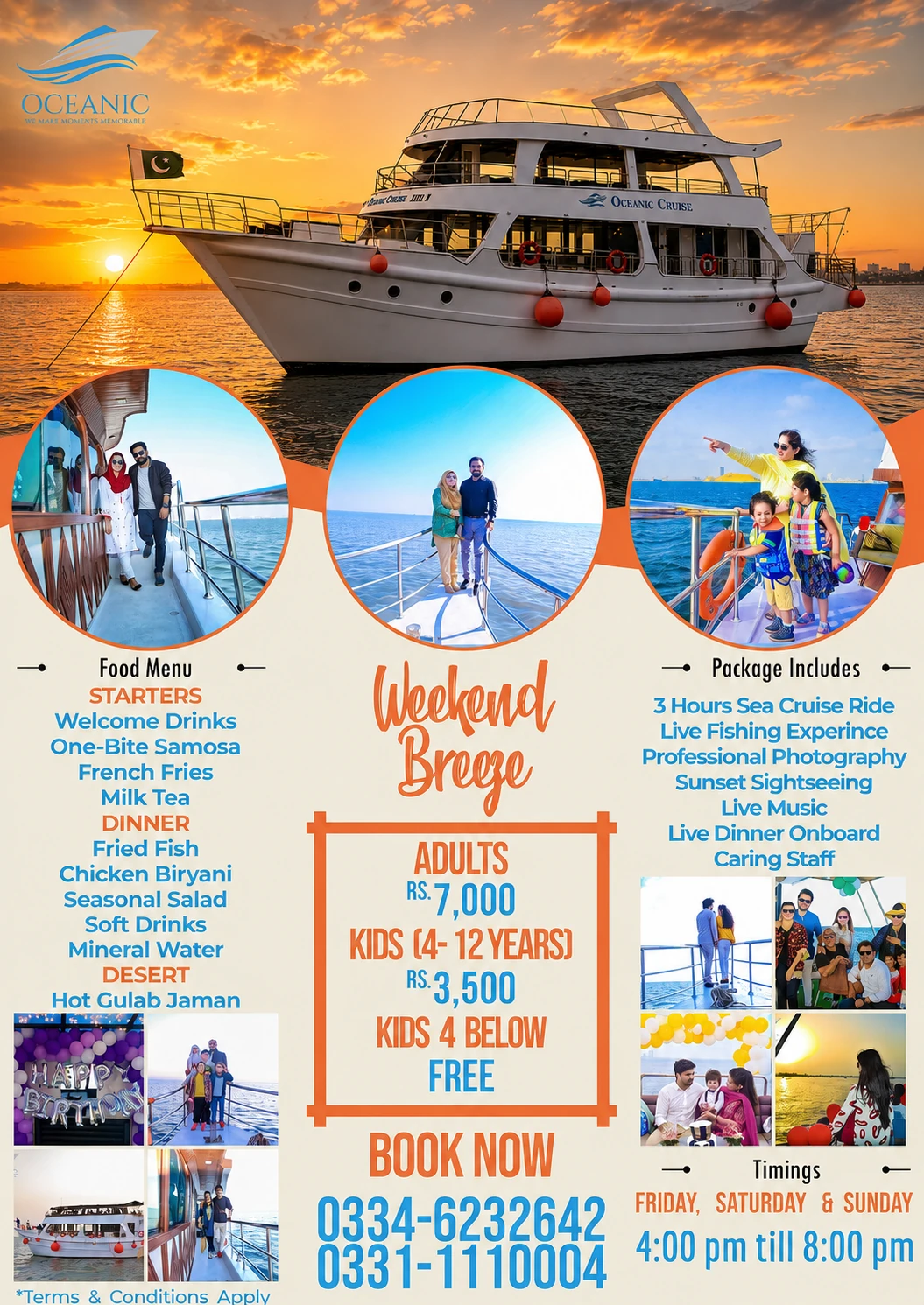 Weekend Breeze SunSet Dinner Cruise